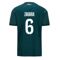 Maglia Calcio AS Monaco Denis Zakaria #6 Seconda Divisa 2024-25 Manica Corta